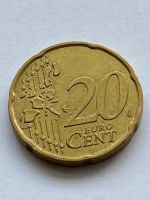 Лот: 21424564. Фото: 2. Монета 20 евроцентов 2002 год... Монеты