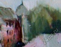 Лот: 5834488. Фото: 2. Картина Выборгский замок, х/м... Живопись, скульптура, фото