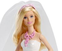 Лот: 10125400. Фото: 3. Кукла Barbie "Невеста" (арт.DHC35... Дети растут