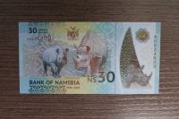 Лот: 19981148. Фото: 2. Намибия 30 долларов 2020 г Пластик. Банкноты