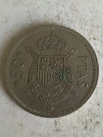 Лот: 16494235. Фото: 2. Испания 50 песет, 1975 г. Монеты
