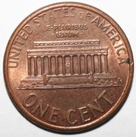 Лот: 11600295. Фото: 2. 1 цент 1993 год. США. Монеты