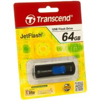 Лот: 5021353. Фото: 3. Флешка USB 64 ГБ Transcend JetFlash... Компьютеры, оргтехника, канцтовары
