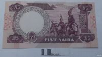 Лот: 16853480. Фото: 2. Банкнота Нигерия 5 найра 2005... Банкноты
