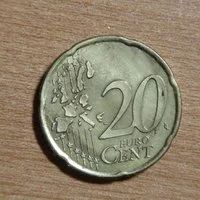 Лот: 15249579. Фото: 2. Финляндия 20 евроцентов 2002. Монеты