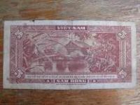 Лот: 21040348. Фото: 2. Вьетнам 5 донг 1955 года. Редкая... Банкноты