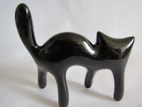 Лот: 16695679. Фото: 3. кот черный ,авторская керамика... Коллекционирование, моделизм