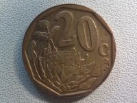Лот: 15035635. Фото: 2. Монета ЮАР 20 центов, 2000-2017гг. Монеты