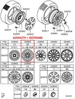 Лот: 17632584. Фото: 14. Оригинальные диски Mitsubishi...