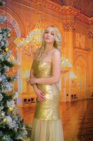 Лот: 16005487. Фото: 4. платье золотое 42-46разм для праздника... Красноярск