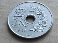 Лот: 7696033. Фото: 5. Монета 25 эри оре ере Дания 1967...