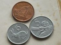 Лот: 19311540. Фото: 6. Монета 5 цент Зимбабве 1997 птица...