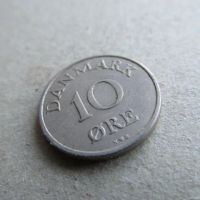 Лот: 20869312. Фото: 2. Монета 10 эре оре эри ере Дания... Монеты