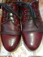 Лот: 18951626. Фото: 3. Элитные бордовые мужские туфли... Одежда, обувь, галантерея