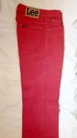 Лот: 19309237. Фото: 2. джинсы LEE красно-малиновые... Женская одежда