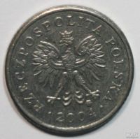 Лот: 2126996. Фото: 2. 10 грошей 2004 год. Польша. Монеты