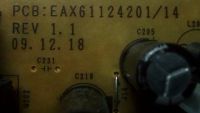 Лот: 3169067. Фото: 2. Модуль PSU/invertor EAX61124201... Радиодетали  (электронные компоненты)