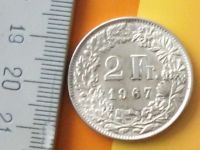 Лот: 16916663. Фото: 8. Монета 2 франк два Швейцария 1967...