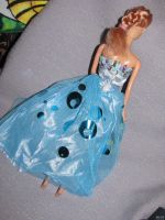 Лот: 18356828. Фото: 2. кукла барби в голубом платье 29... Игрушки
