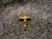 Лот: 181109. Фото: 2. Значок "The Cross / Крест" христианский. Значки, медали, жетоны