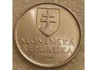 Лот: 9068814. Фото: 2. 20 геллеров 1994 Словакия Горы. Монеты