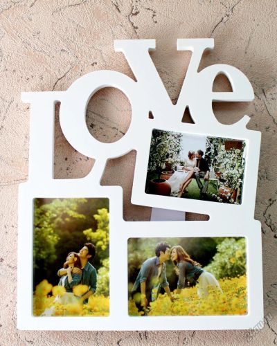 Лот: 5544452. Фото: 1. Фоторамка Love. Фоторамки, фотоальбомы