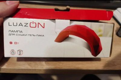 Лот: 25906183. Фото: 1. Лампа портативная для сушки гель... Инструменты, аксессуары