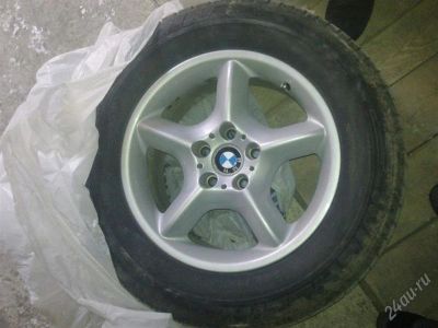 Лот: 1657020. Фото: 1. Колеса + резина зимняя на Х5. Шины на дисках