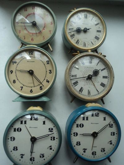 Лот: 11527802. Фото: 1. Часы будильники СССР, лотом. Оригинальные наручные часы