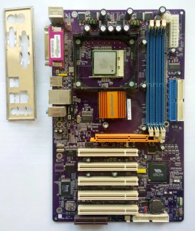 Лот: 7393430. Фото: 1. Материнская плата EliteGroup L4VXA2... Материнские платы