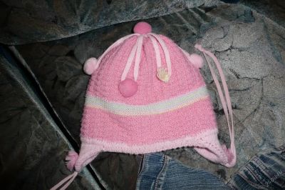 Лот: 5444937. Фото: 1. Шапка розовая 2. Головные уборы