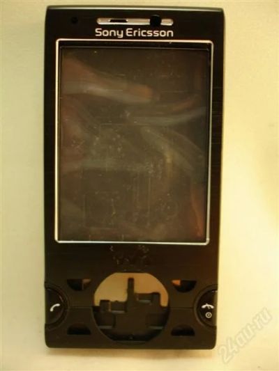 Лот: 1741108. Фото: 1. Корпус Sony Ericsson W995 (черный... Корпуса, клавиатуры, кнопки