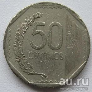 Лот: 13689030. Фото: 1. %% Перу 50 сентимо 2011 (*5)=. Америка