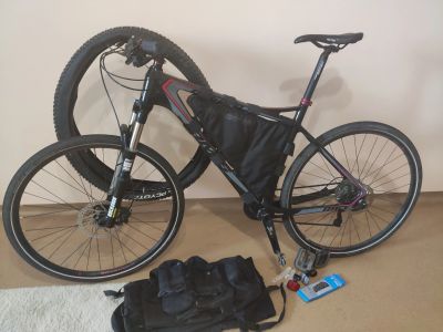 Лот: 15494271. Фото: 1. Горный карбоновый (MTB) велосипед... Велосипеды