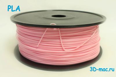 Лот: 5017575. Фото: 1. Пластик PLA для 3d принтера, Розовый. Картриджи, расходные материалы