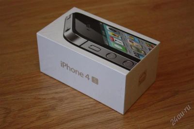 Лот: 1833617. Фото: 1. iphone 4s black (черный) 16gb... Смартфоны