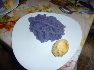 Лот: 6175994. Фото: 1. картофель фиолетовый, чёрная картошка. Овощи