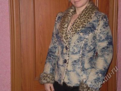 Лот: 36377. Фото: 1. весенняя искусственная дублёночка... Красноярск