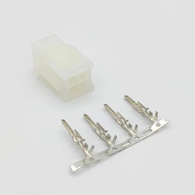 Лот: 19187749. Фото: 1. Разъем штыревой P4.2мм MF 2* 2pin... Разъёмы