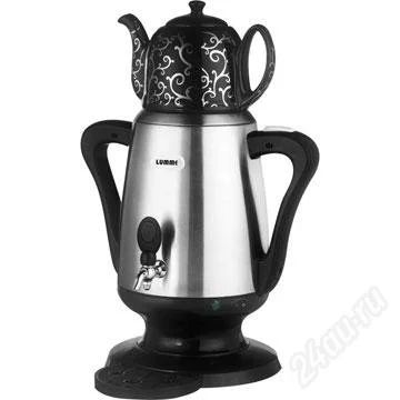 Лот: 2320747. Фото: 1. Самовар стальной LUMME 284 (220... Чайники, кофемашины, кулеры
