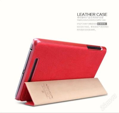 Лот: 2709792. Фото: 1. Кожаный чехол премиум класса Nillkin... Чехлы, обложки