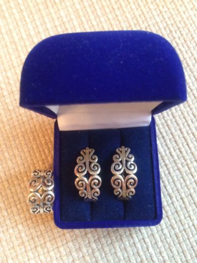 Лот: 7338585. Фото: 1. Комплект серебро. Комплекты изделий