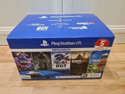 Лот: 18235353. Фото: 1. Практически Новый Шлем PS VR... Аксессуары для игровых приставок, консолей, геймпады