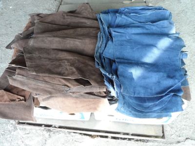 Лот: 17213367. Фото: 1. Кожа, замша вес 7,700 кг. Работа с кожей