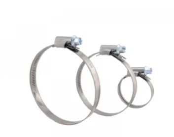 Лот: 12928961. Фото: 1. Хомут червячный NN, не перфорированный... Крепёж