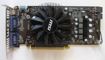Лот: 8842135. Фото: 1. MSI GeForce GTX560 (Модель N560GTX... Видеокарты