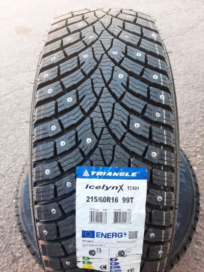 Лот: 25886986. Фото: 1. 215/60 R16 99T Triangle IcelynX... Шины
