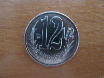 Лот: 17281415. Фото: 1. Венесуэла 12,5 сентимо 2007 года... Америка