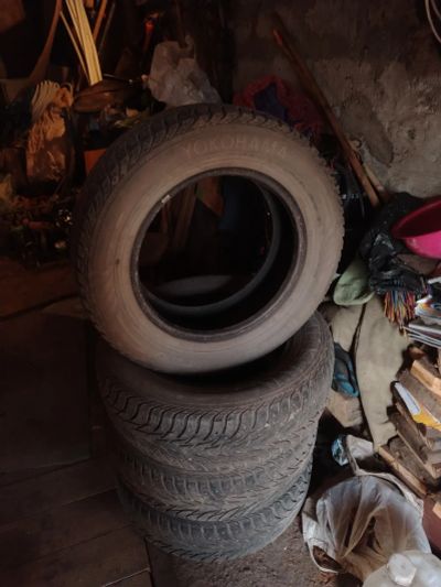 Лот: 25851487. Фото: 1. Зимняя шипованная Yokohama IceGuard... Шины