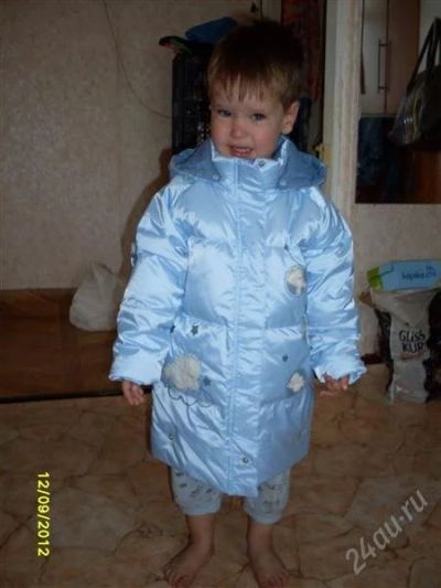 Лот: 2119365. Фото: 1. пуховик удлиненный для девочки... Верхняя одежда